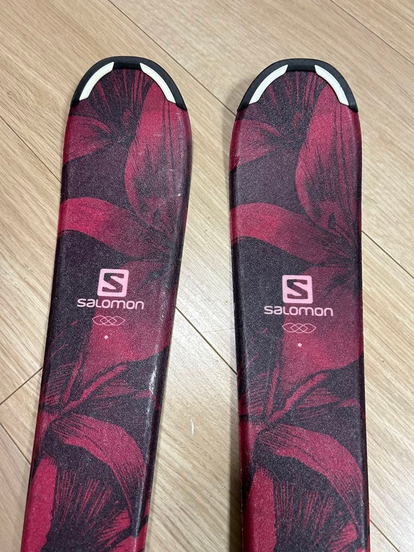 Salomon Drive 2 スキー赤黒　セット