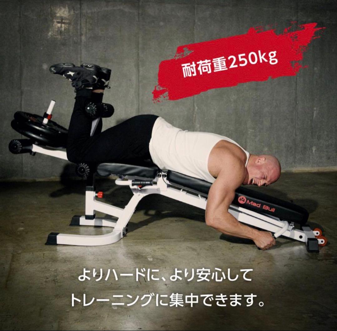 【東京都新宿区まで引き取り限定】Mad Bullトレーニングベンチ