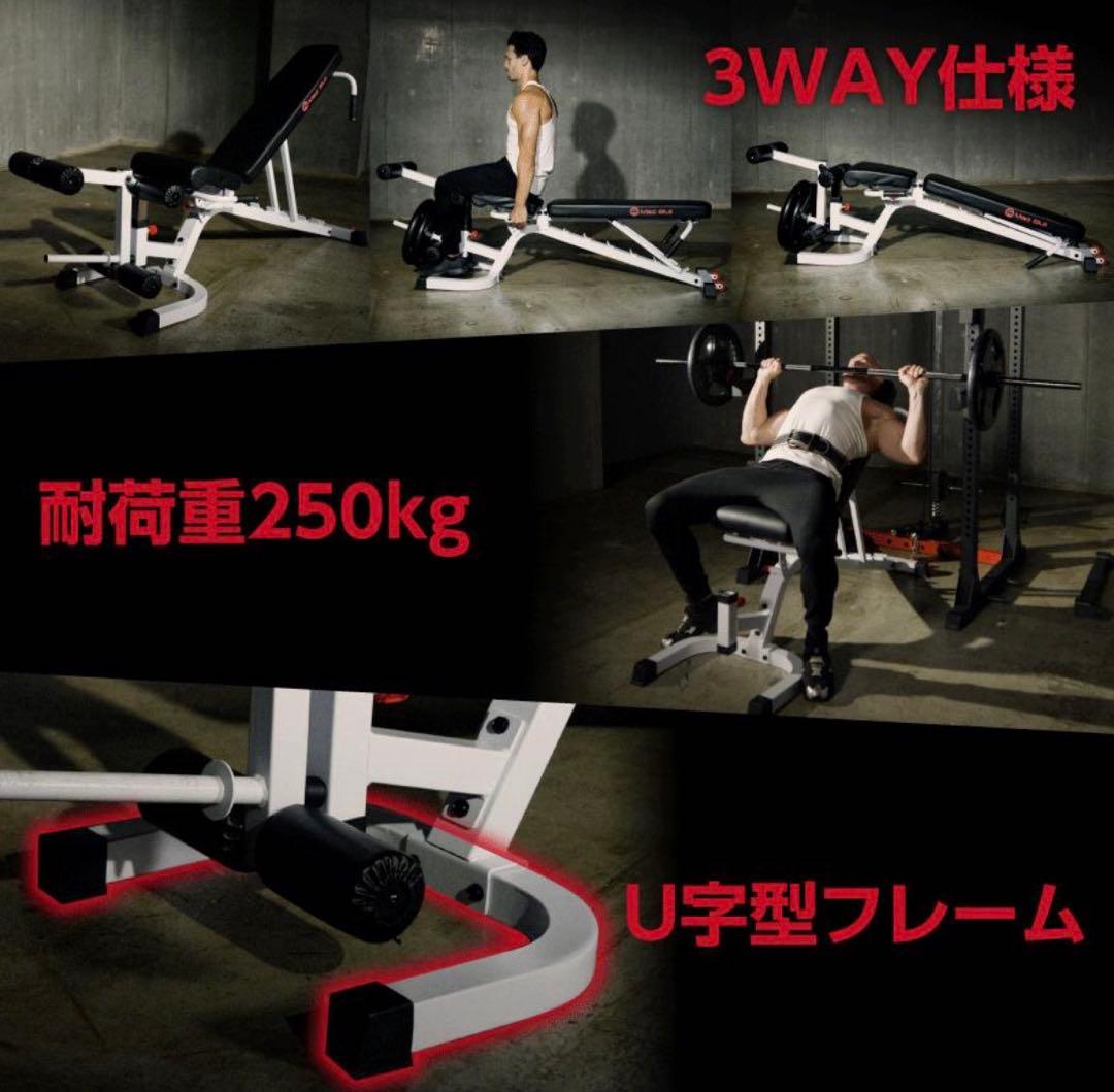 【東京都新宿区まで引き取り限定】Mad Bullトレーニングベンチ