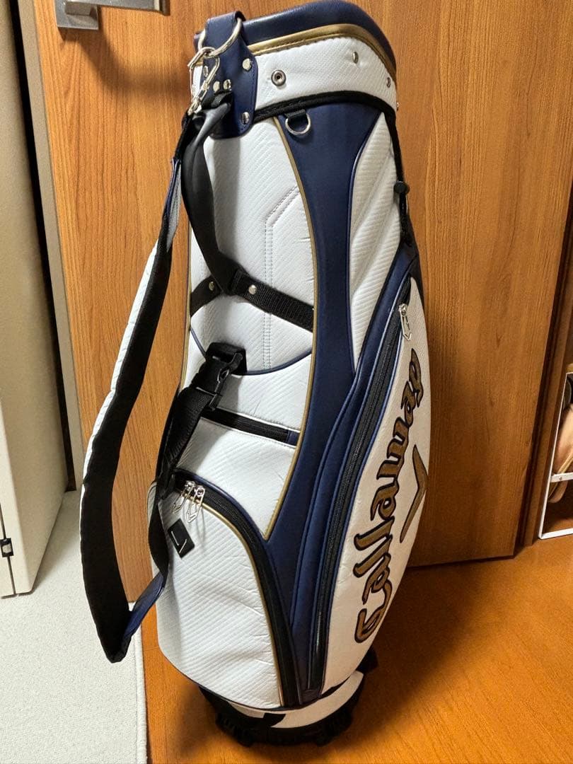 Callaway キャディバッグ ホワイト/ネイビー