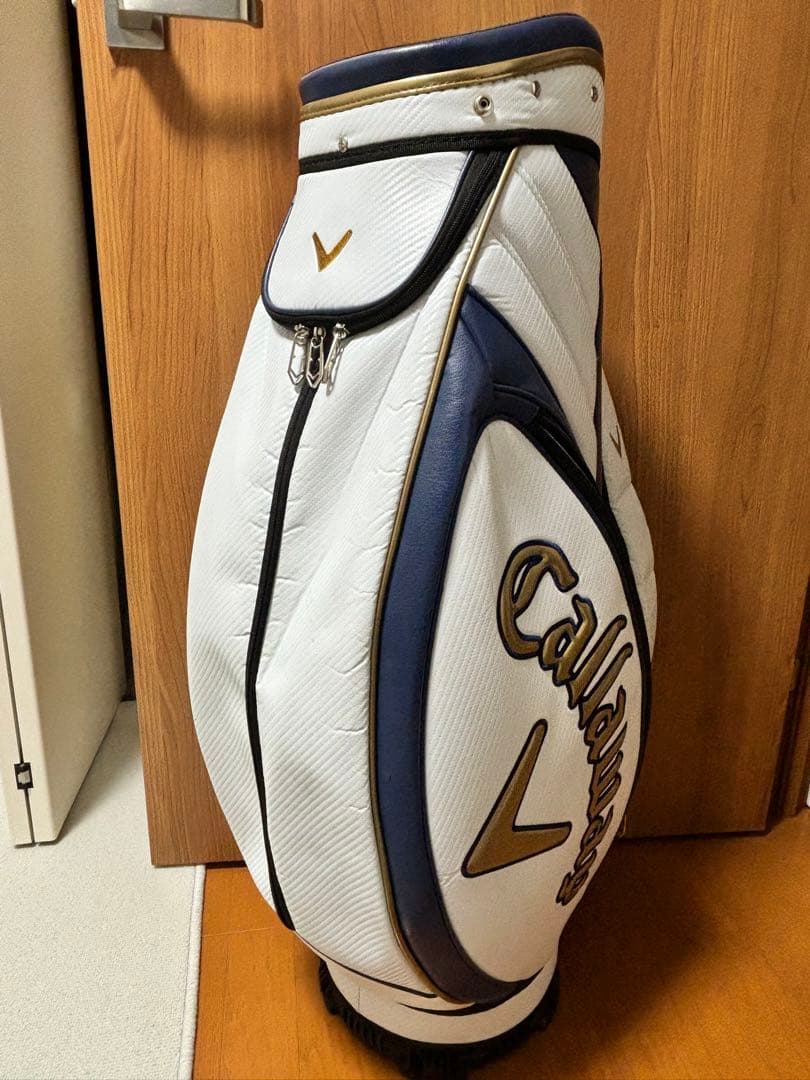 Callaway キャディバッグ ホワイト/ネイビー