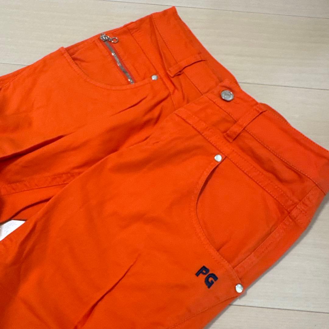 パーリーゲイツ レディース パンツ オレンジ