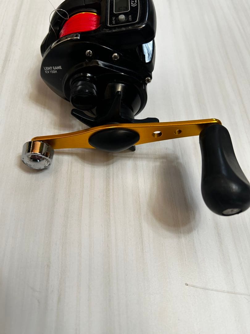 Daiwa LIGHT GAME ICV 150H デジタルカウンター付き 右