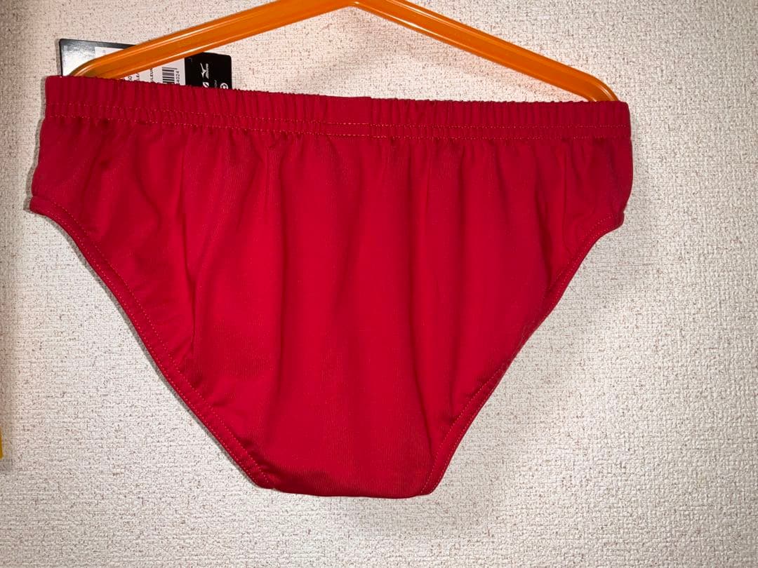 【新モデル】 MIZUNO ハイレグレーシングブルマ(赤Sサイズ)