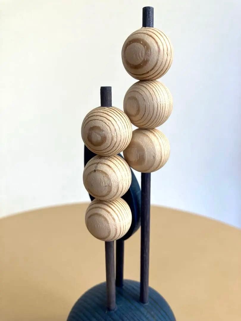 aarikka/アーリッカ　ヴィンテージ ウッド オブジェ　すずらん