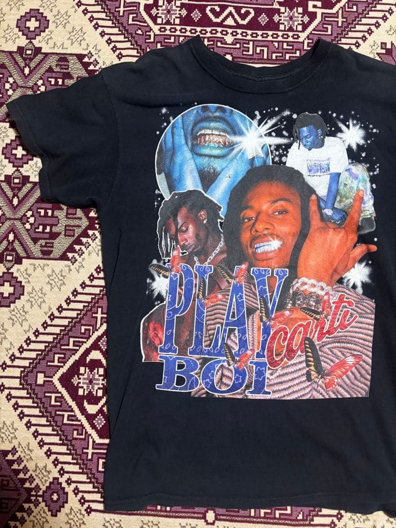 playboi carti tシャツ　ラップtシャツ　usラップ　opium