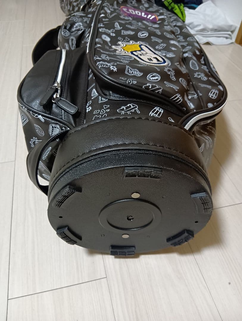 美品ミズノ　エンジョイスポーツデザイン ゴルフバッグ