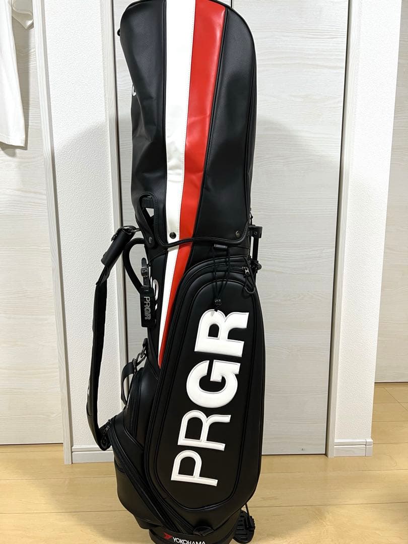 【美品・ほぼ未使用】PRGR / プロギア キャディバッグ スタンドタイプ