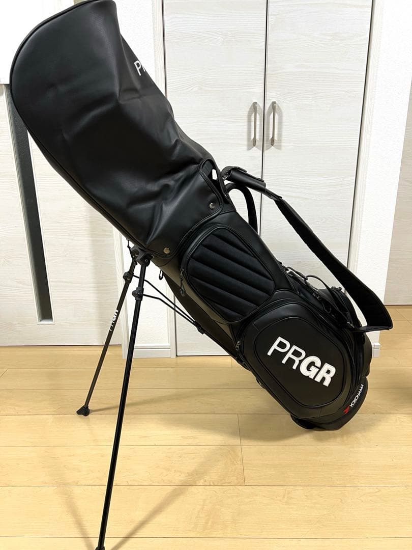 【美品・ほぼ未使用】PRGR / プロギア キャディバッグ スタンドタイプ