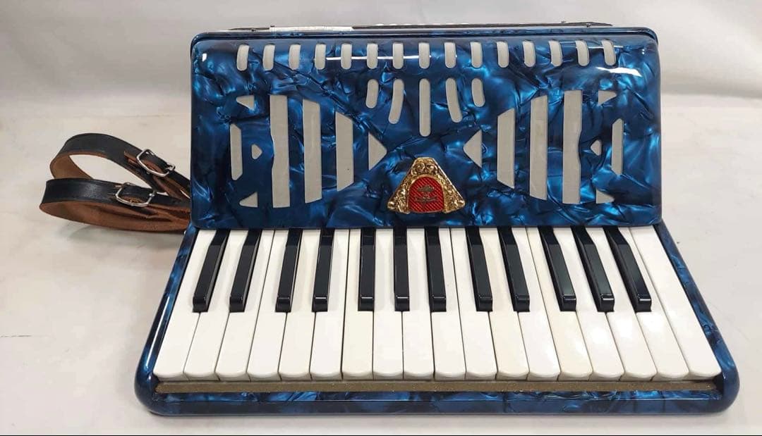 【訳あり品】TOMBO アコーディオン 30鍵盤 No.211 ハードケース付き