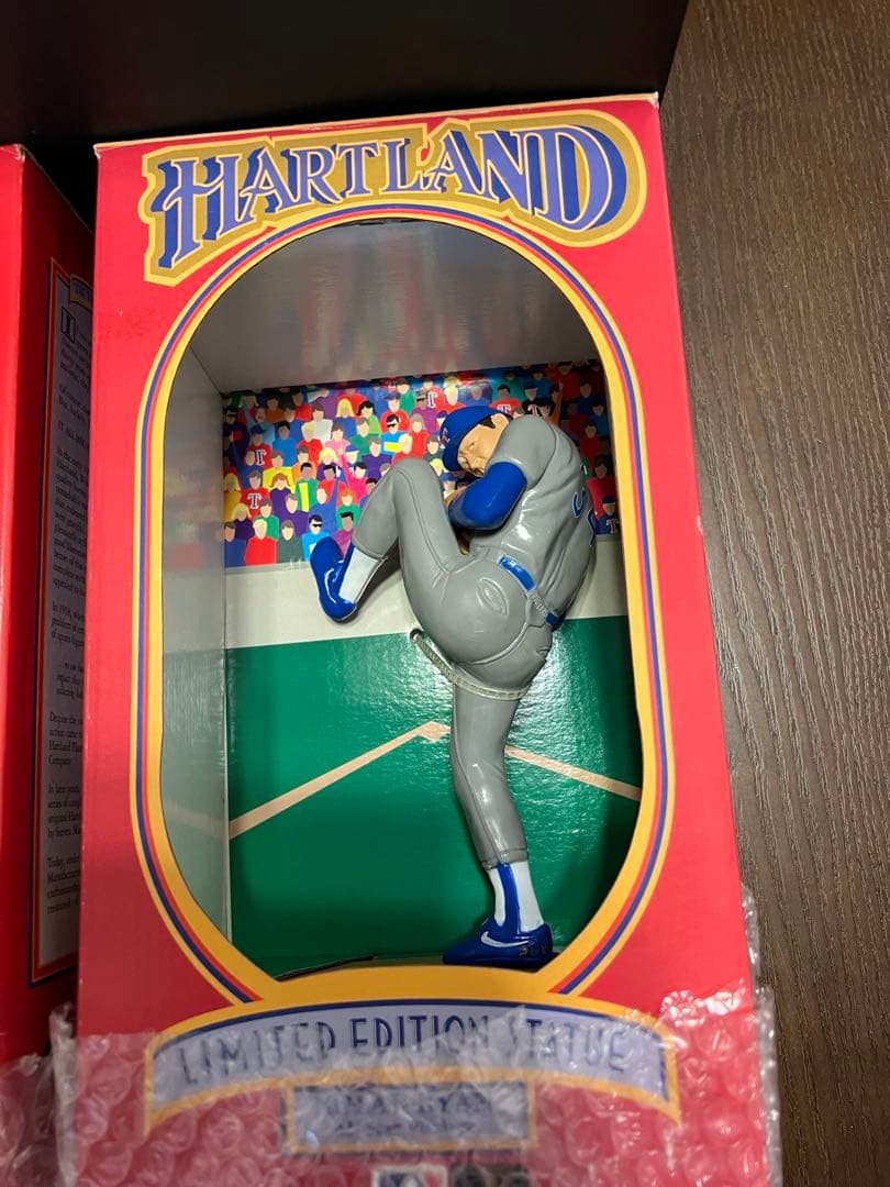 MLB テキサスレンジャースNolan Ryan 限定版フィギュア 2色セット