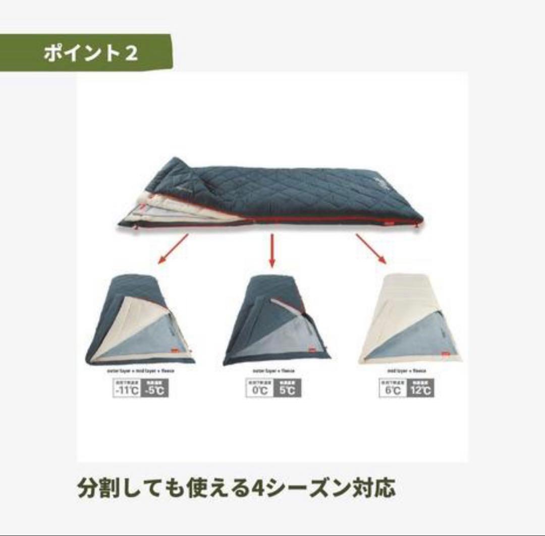 コールマン寝袋
