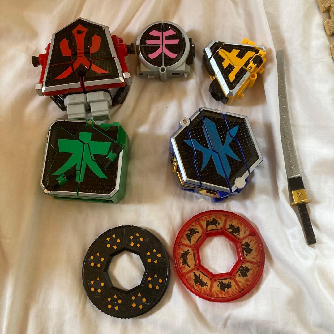 侍戦隊シンケンジャー　侍合体　DXシンケンオー　関連玩具まとめ売り