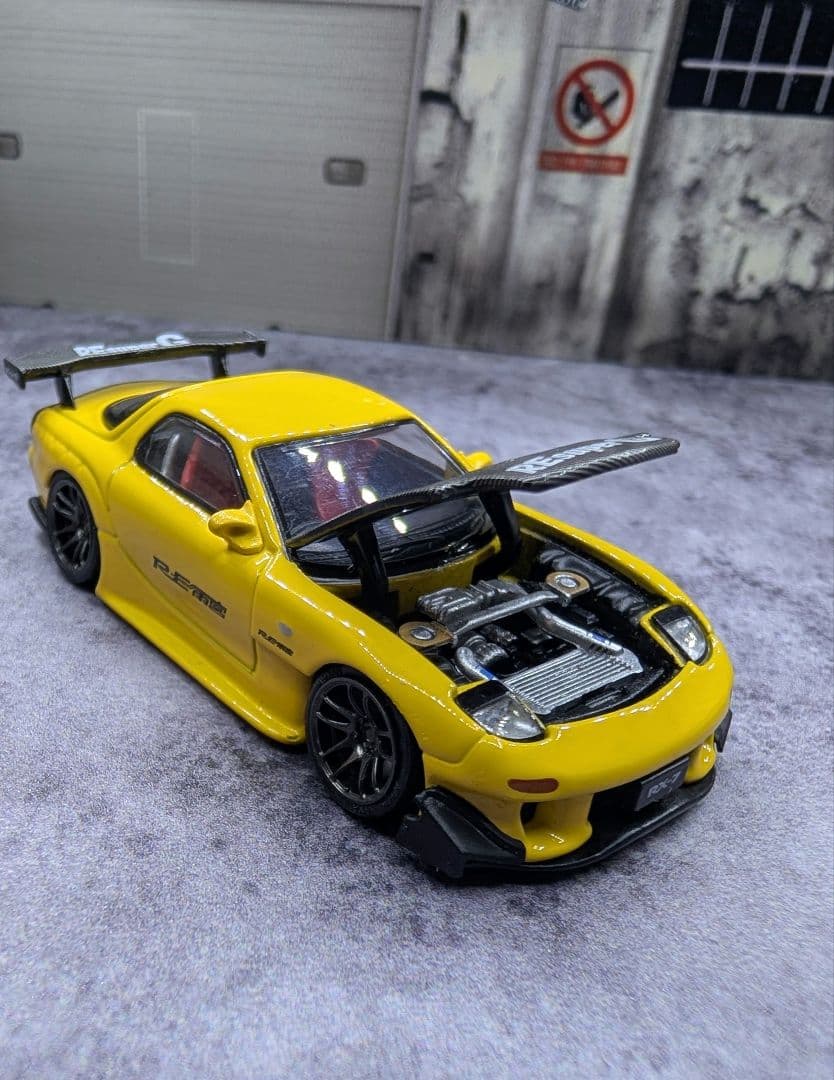 pop race 1/64 MAZDA (FD3S) RE雨宮 RX-7 [改]