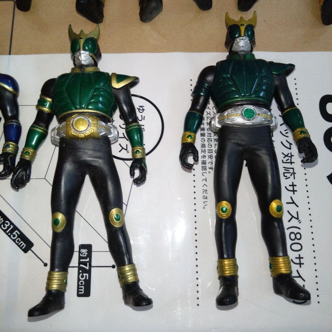 【価格交渉可】仮面ライダー フィギュア 龍騎、アギト、クウガ　ソフビ
