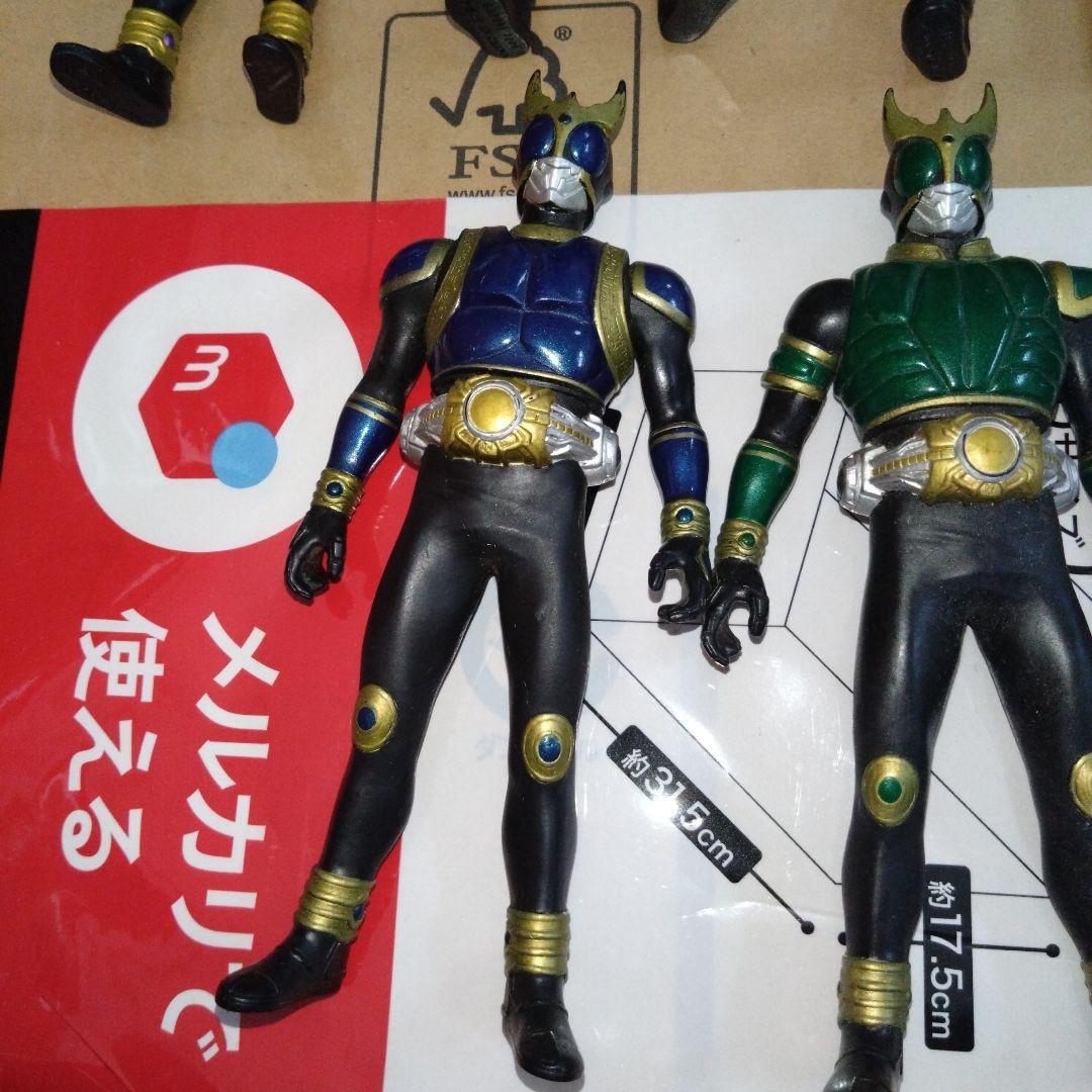 【価格交渉可】仮面ライダー フィギュア 龍騎、アギト、クウガ　ソフビ