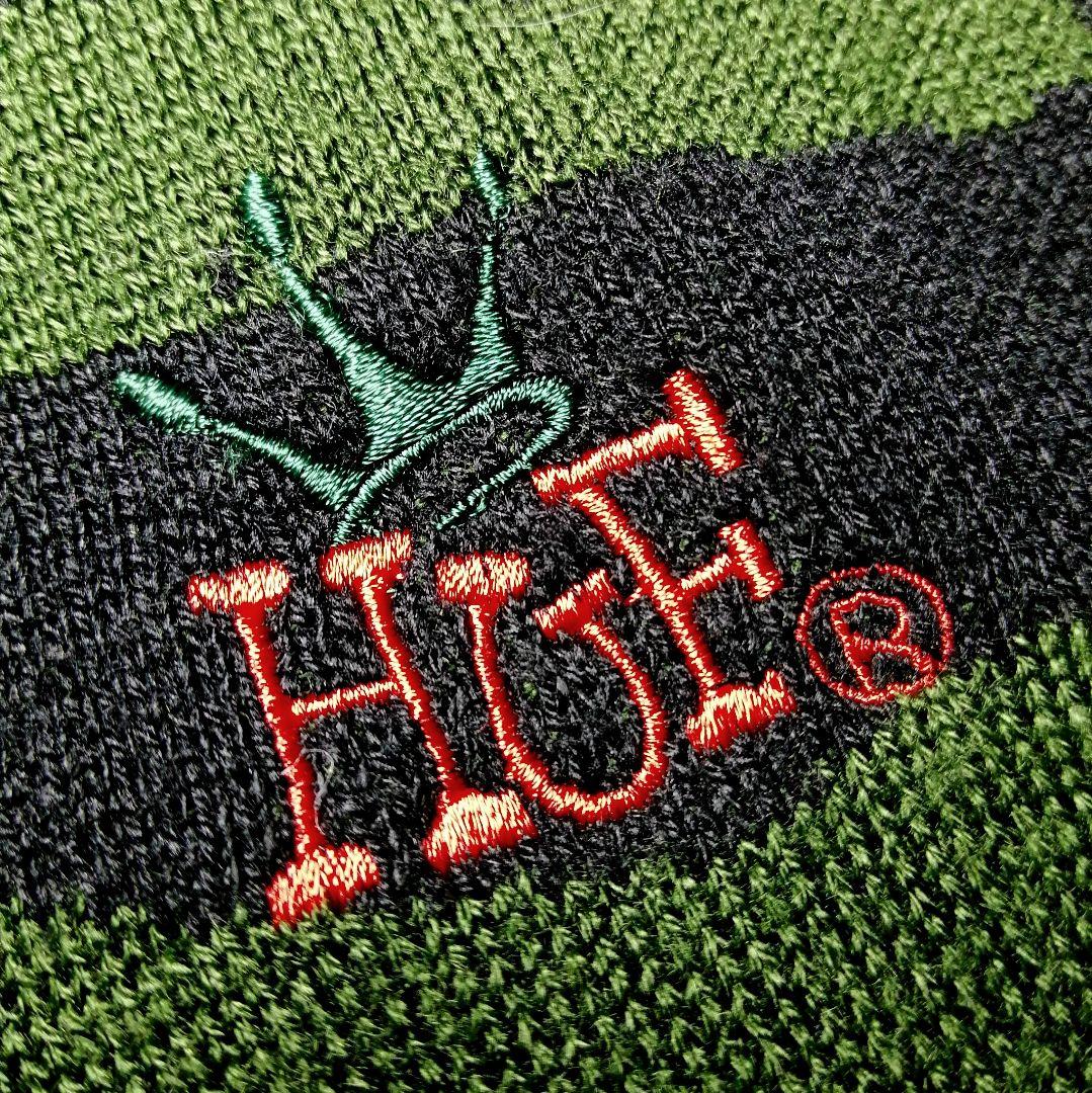 ★HUF★クラウン ニット★ニット ゼブラ M 総柄切替 ゴルフ カモフラ 美品