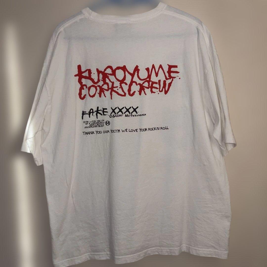 黒夢Big Silhouette Tshirts DT L