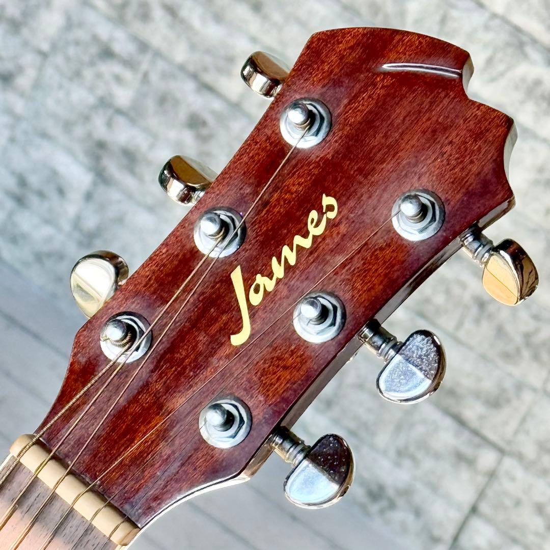 James JF350NA トップ単板アコースティックギター