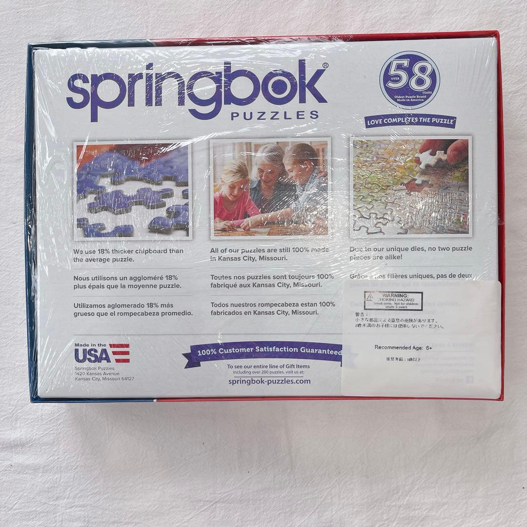 Springbok Springbokの500ピースジグソーパズル スナック