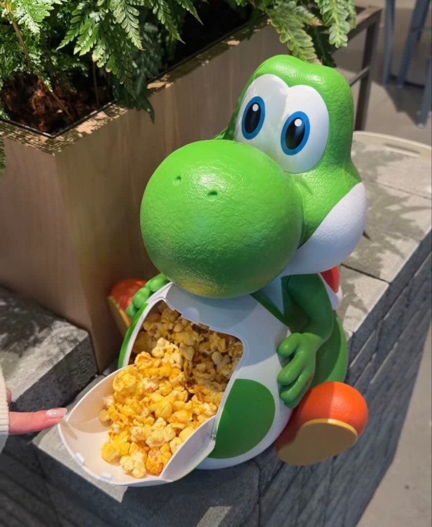 台湾映画館限定 ザ・スーパーマリオギャラクシー ヨッシー ポップコーンバケット