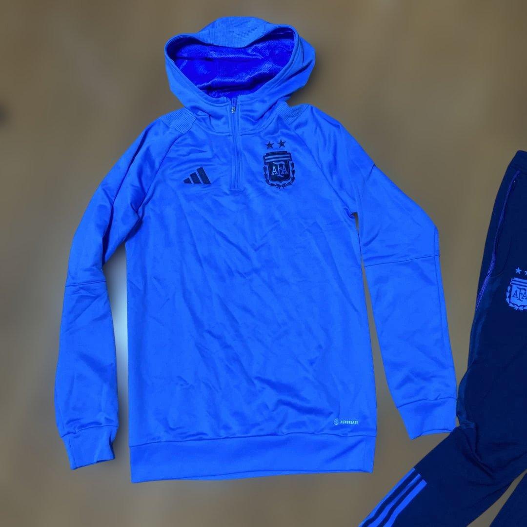 アディダス　ジャージ　上下　adidas ＡＦＡ　アルゼンチン代表　パーカー S