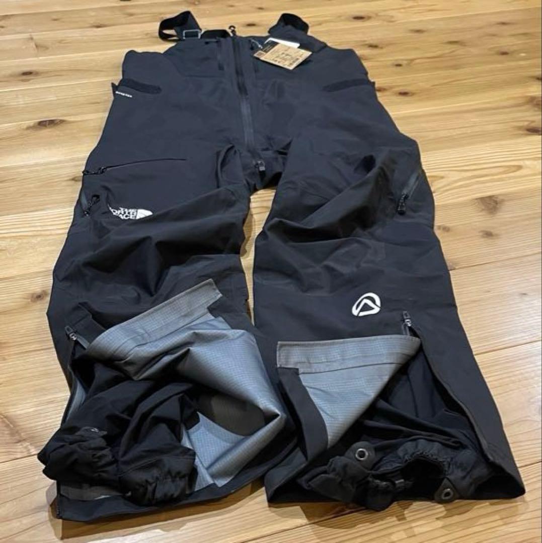 新品 M ノースフェイス ゴアテックス ハイブリッドシアアイスビブ 男女兼用