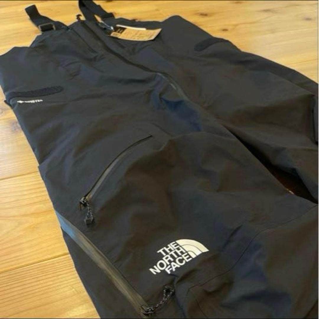 新品 M ノースフェイス ゴアテックス ハイブリッドシアアイスビブ 男女兼用