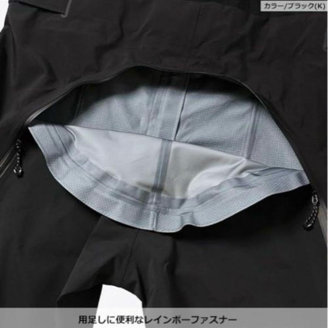 新品 M ノースフェイス ゴアテックス ハイブリッドシアアイスビブ 男女兼用