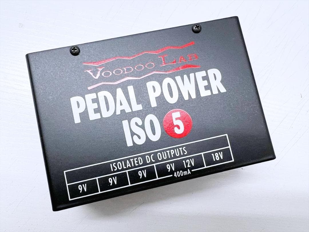 動作品　美品　ブードゥーラブ　PEDAL　POWER　ISO-5　パワーペダル