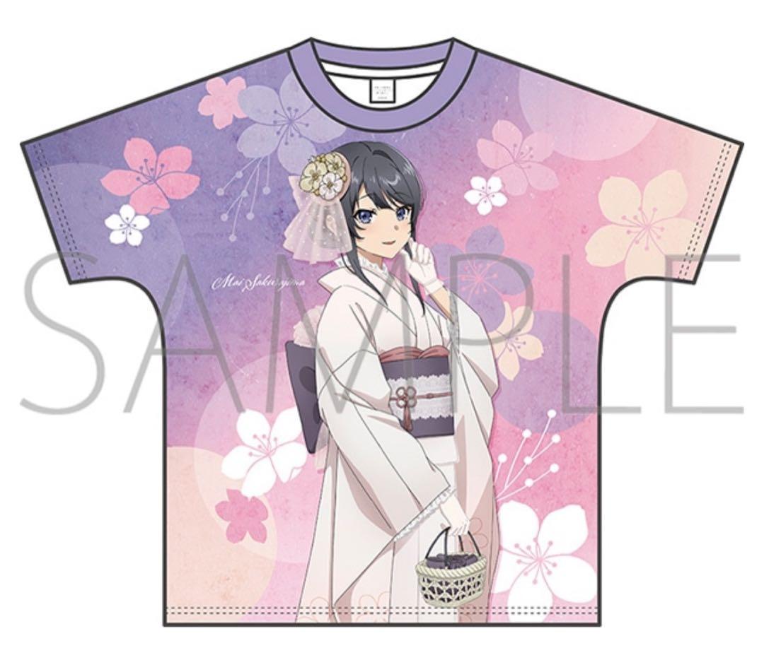 青ブタ フルグラTシャツ 桜島麻衣 おでかけ 春＆夏