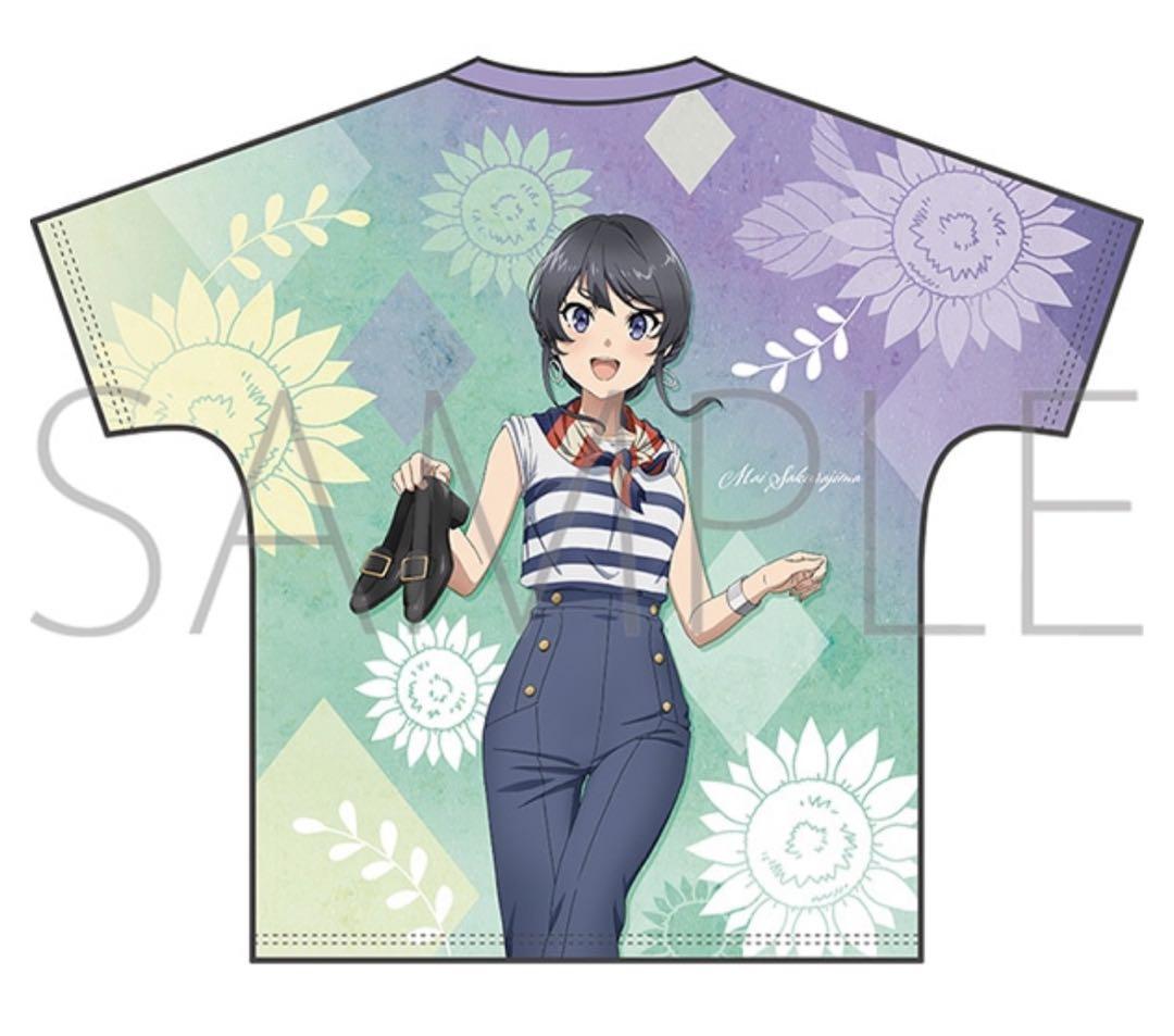 青ブタ フルグラTシャツ 桜島麻衣 おでかけ 春＆夏