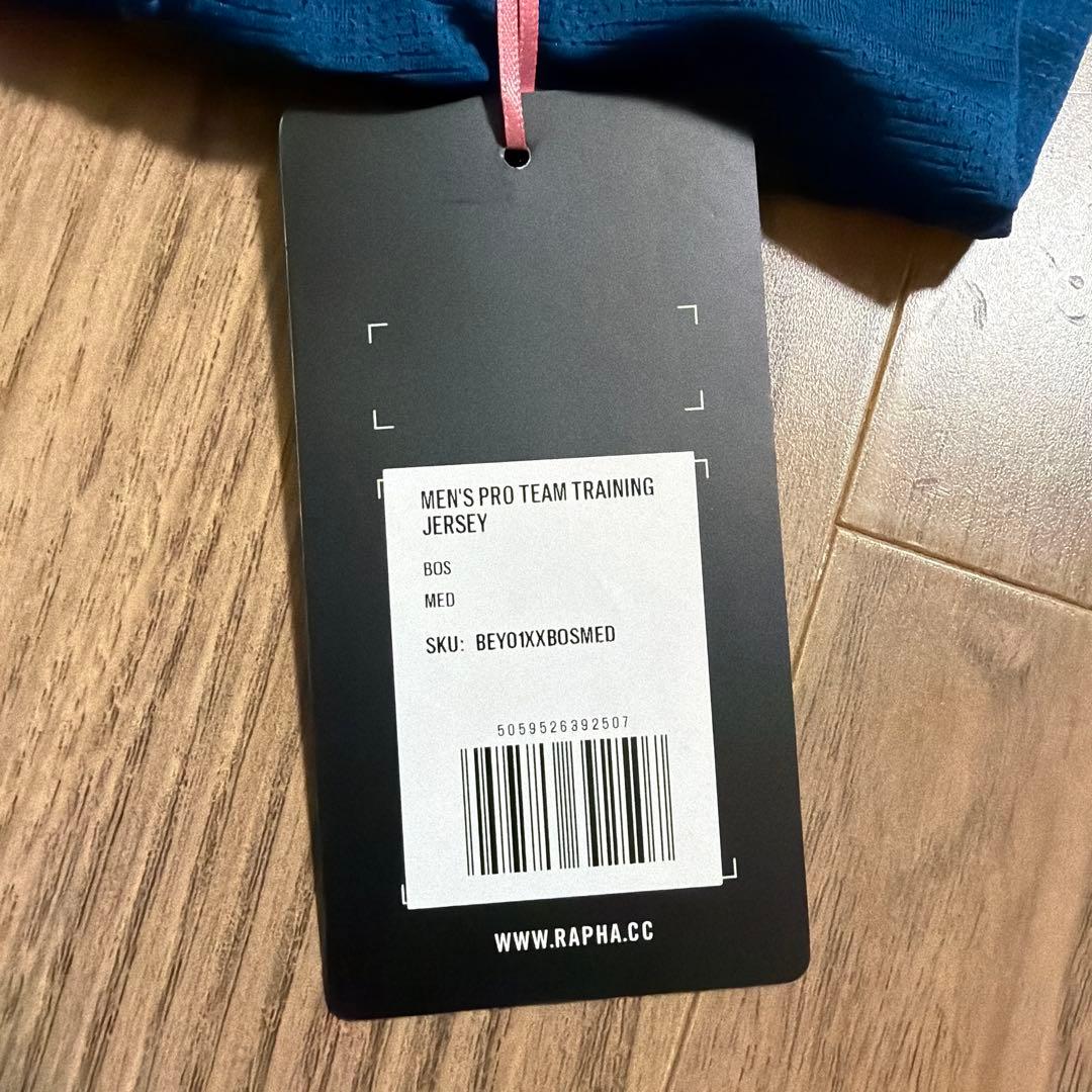 ラファ rapha プロチームトレーニングジャージ　新品　メンズM ネイビー