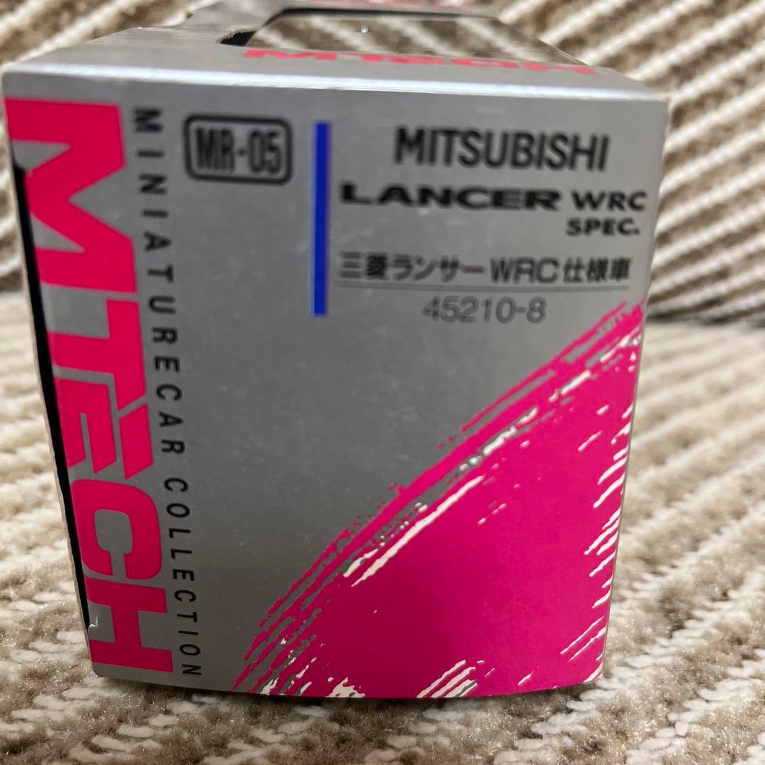 絶版MTECH 1/43三菱ランサーエボリューションⅢ WRC & GSR 2台