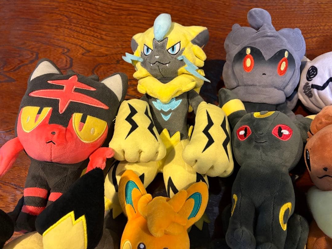 ポケモン　ぬいぐるみ　まとめて(ニャビー、ゼラオラ等)