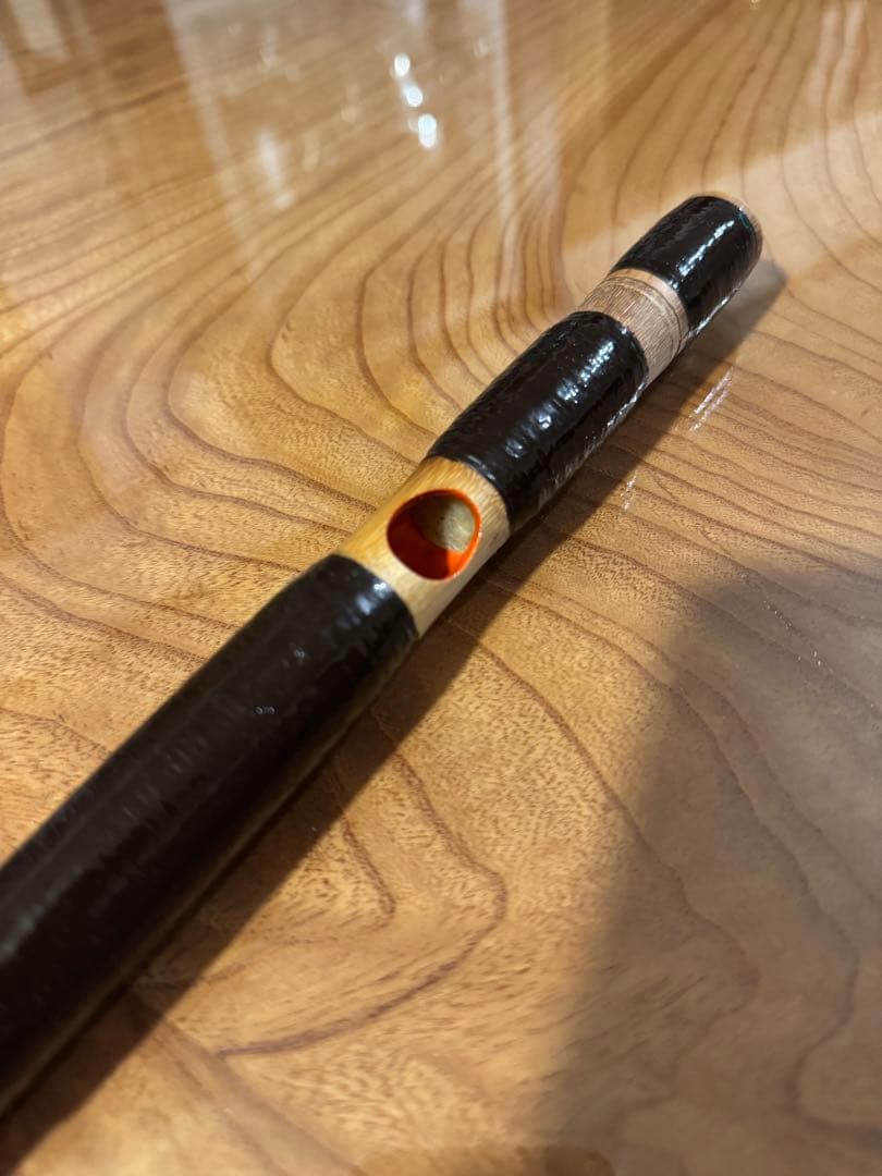 龍笛 竹製 煤竹 和楽器 雅楽 神楽 伝統芸能