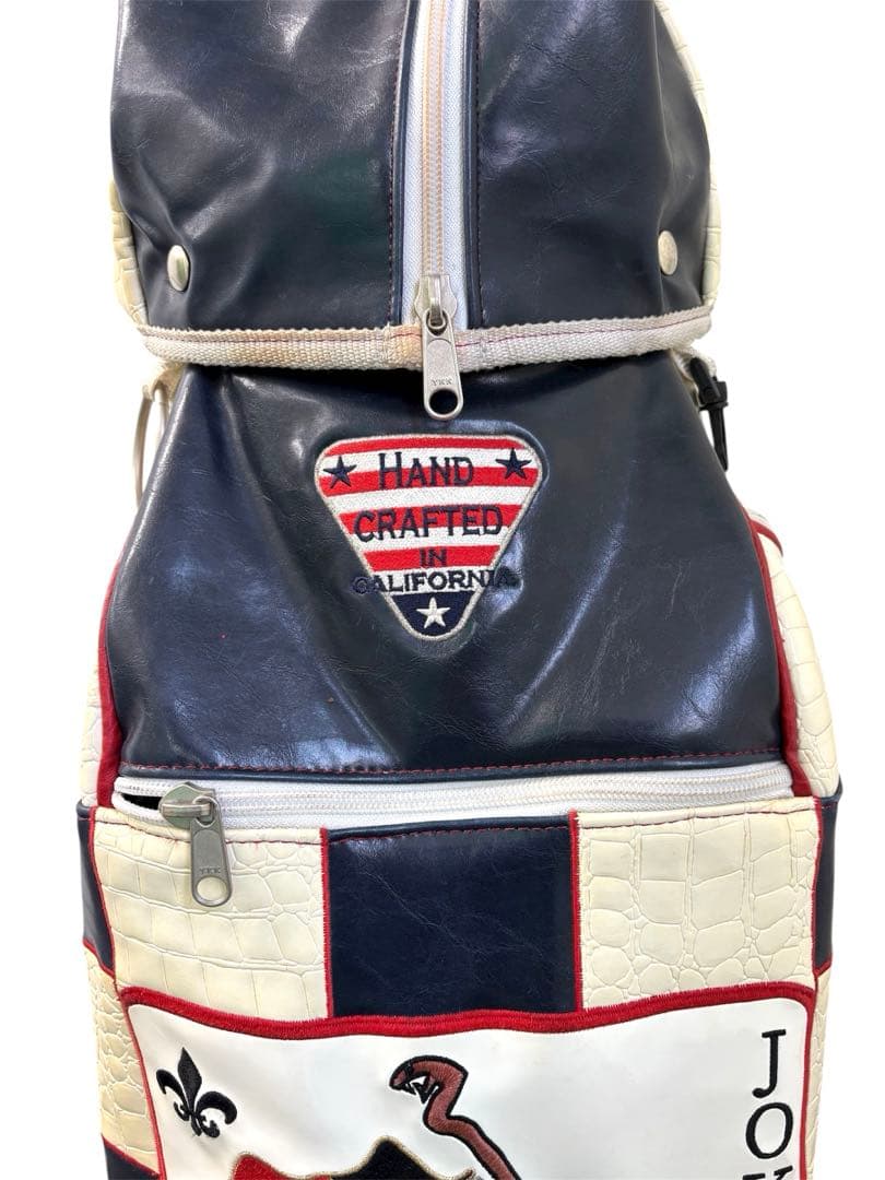 【中古美品】ベルディング　レア　キャディバックJOKERⅡ ゴルフバッグ
