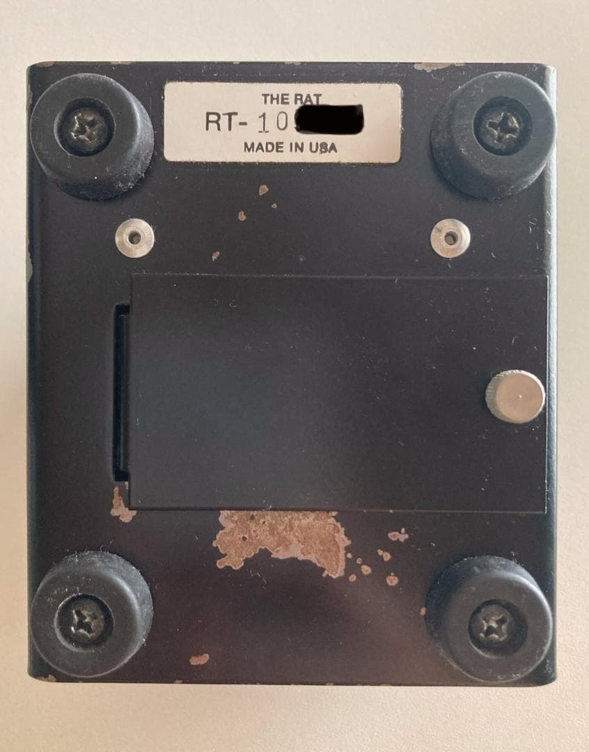 ProCo RAT2 1988年 USA製、銀ネジ、リベット、LM308N