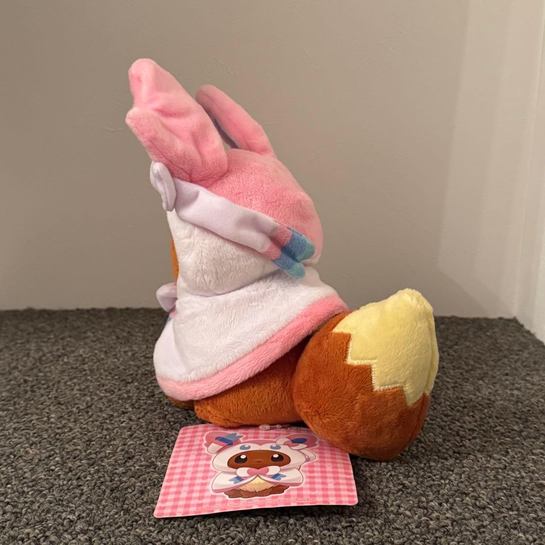 【新品未使用品】ポケモンセンター ポンチョを着たイーブイ ニンフィア