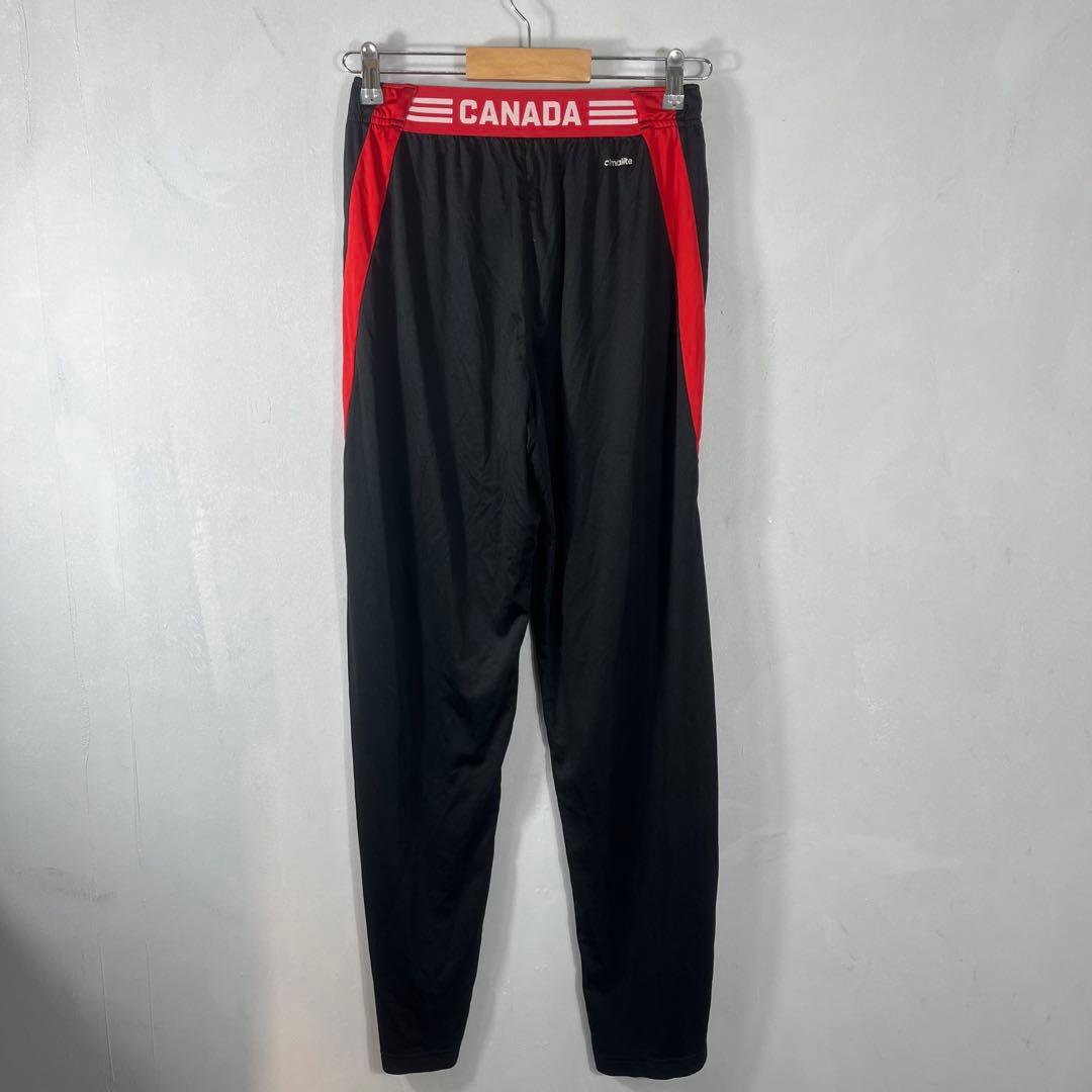 adidas トラックパンツ　カナダ代表デザイン入り