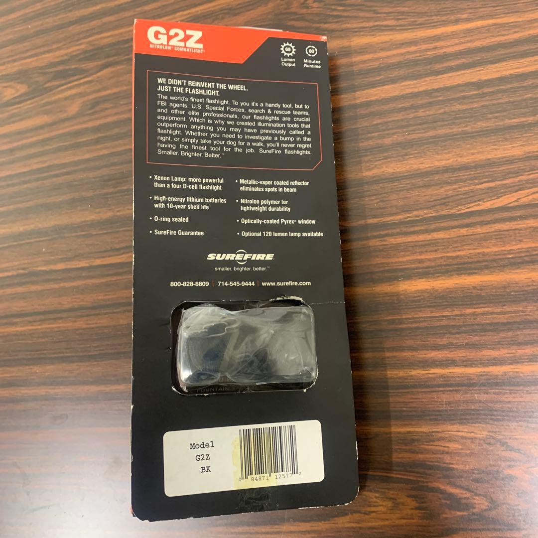 ち*ろ様 SUREFIRE G2Z ブラック 懐中電灯