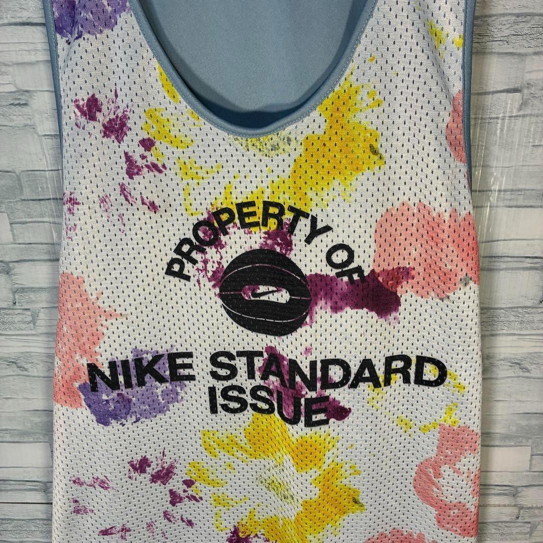 【USA古着】ナイキ　リバーシブルタンクトップ2XL フェス　メッシュ