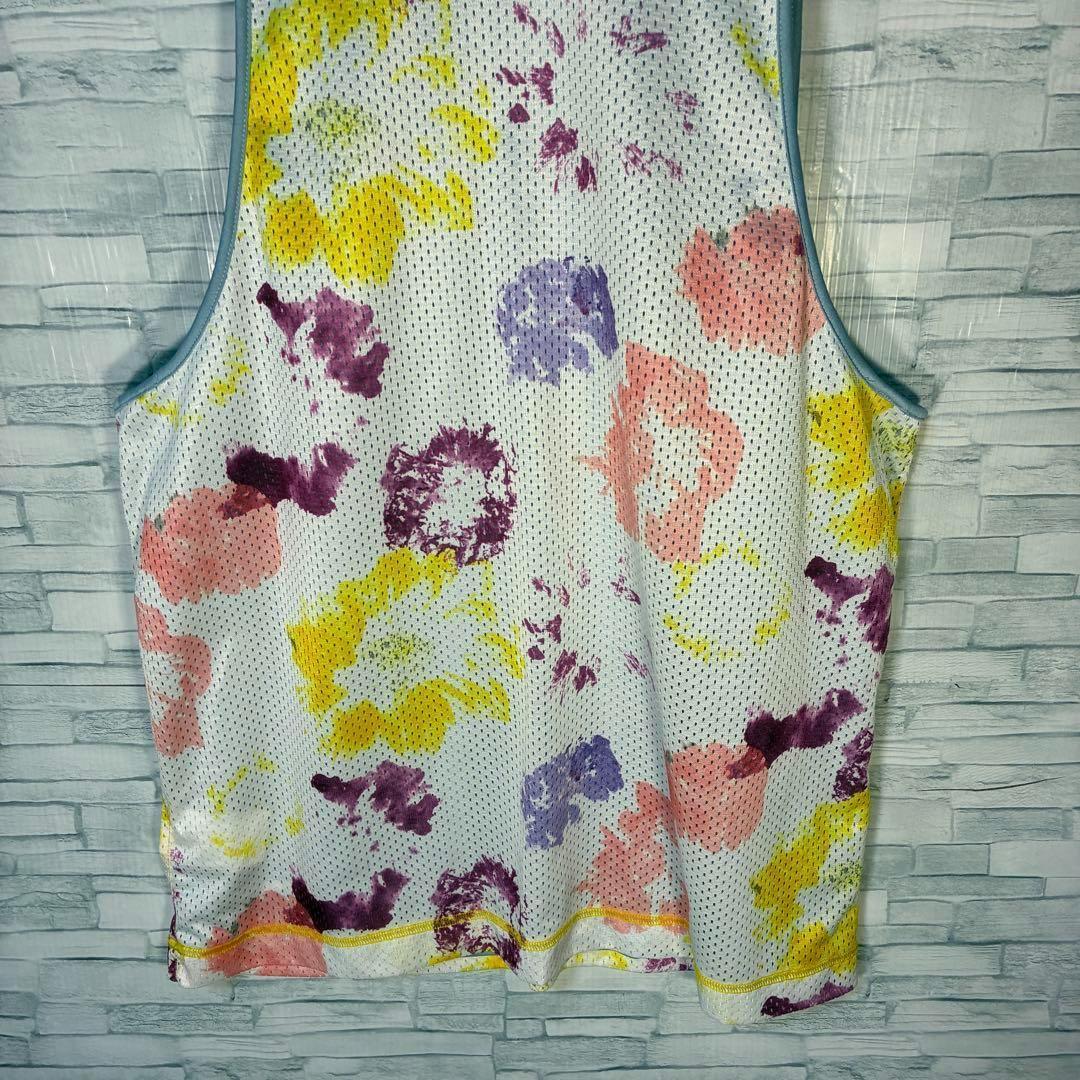 【USA古着】ナイキ　リバーシブルタンクトップ2XL フェス　メッシュ