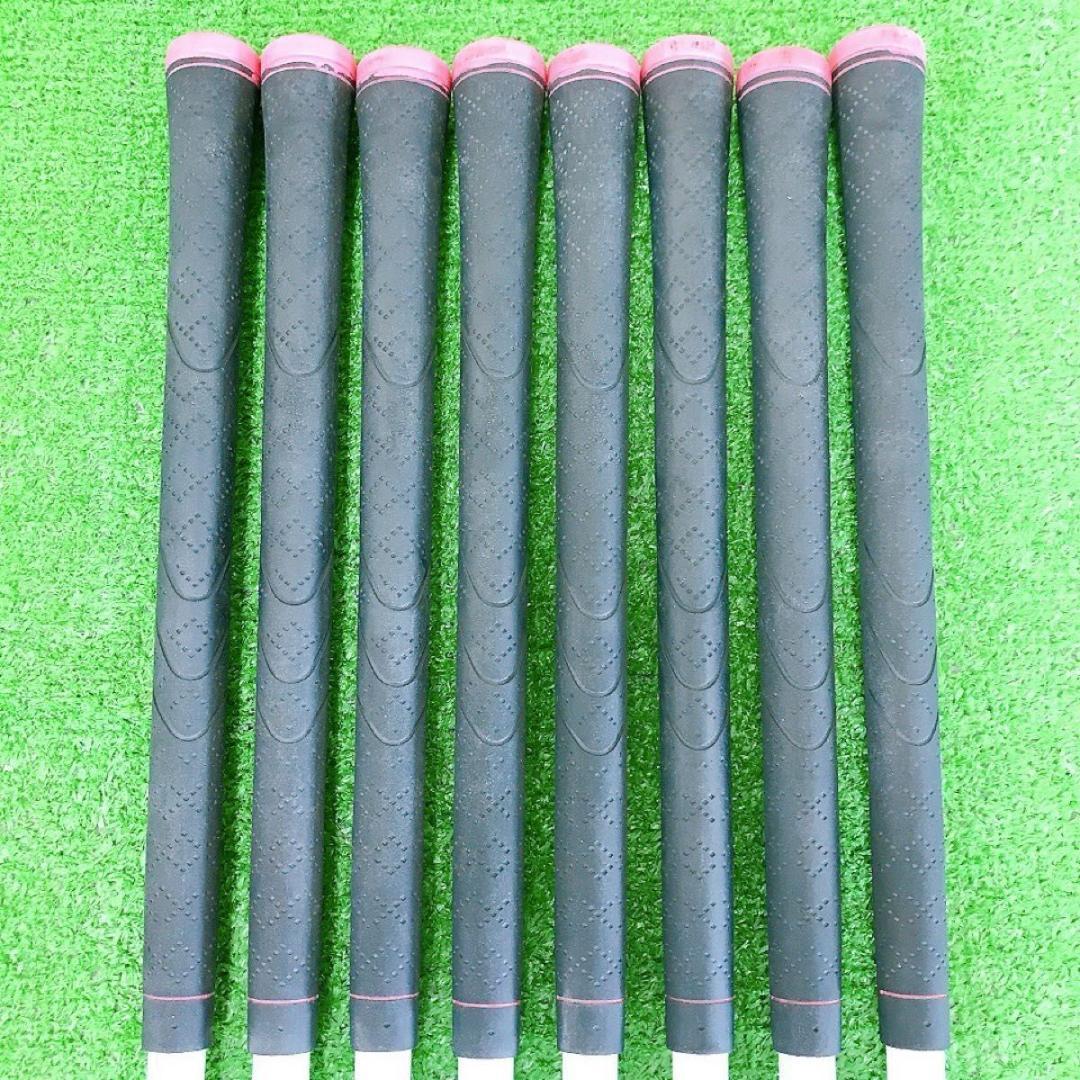 テ62★ピンク＆ホワイト ゼクシオ7 8本レディースアイアンセット MP700L