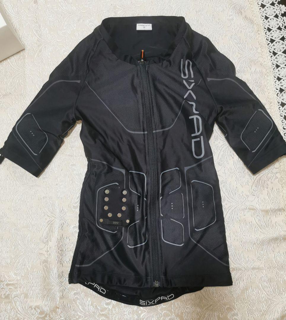 SIXPAD Power Suit　Top トップ　レデイース　S ブラック