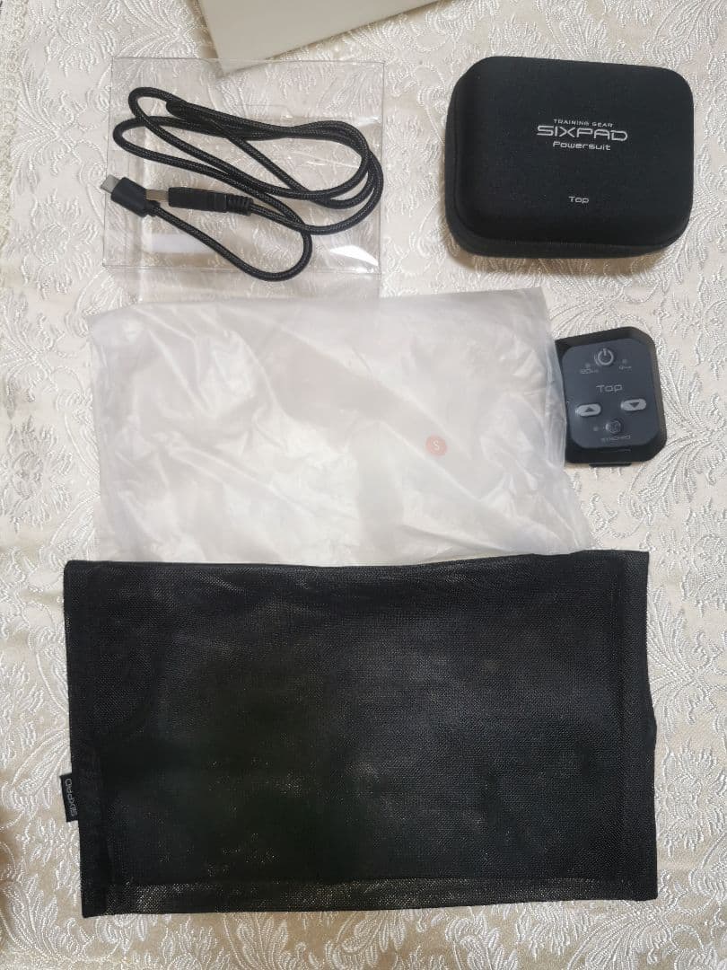 SIXPAD Power Suit　Top トップ　レデイース　S ブラック