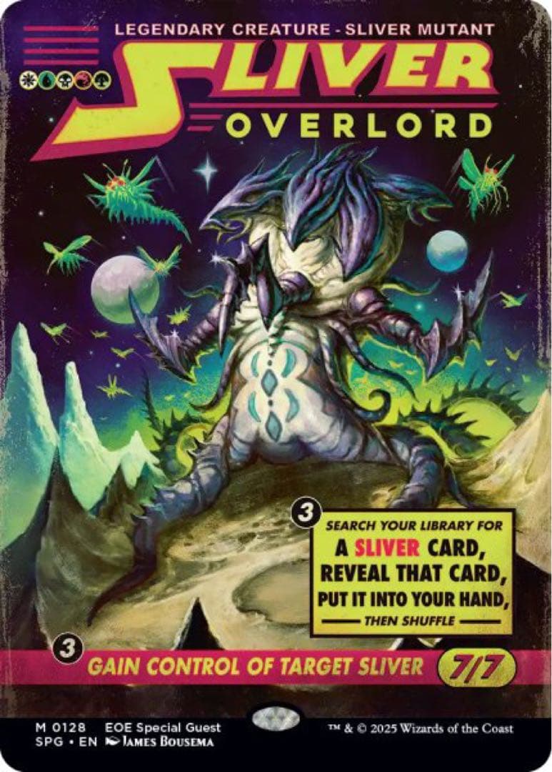 スリヴァーの首領　スペシャルゲスト　久遠の終焉　foil mtg