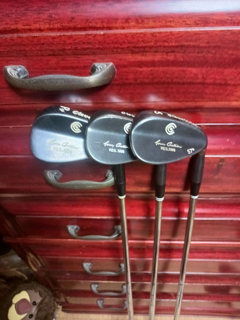 Cleveland 588ウェッジ 3本セット 49度 53度 57度
