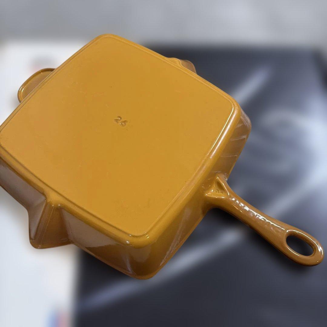 STAUB アメリカングリル　マスタード　26cm