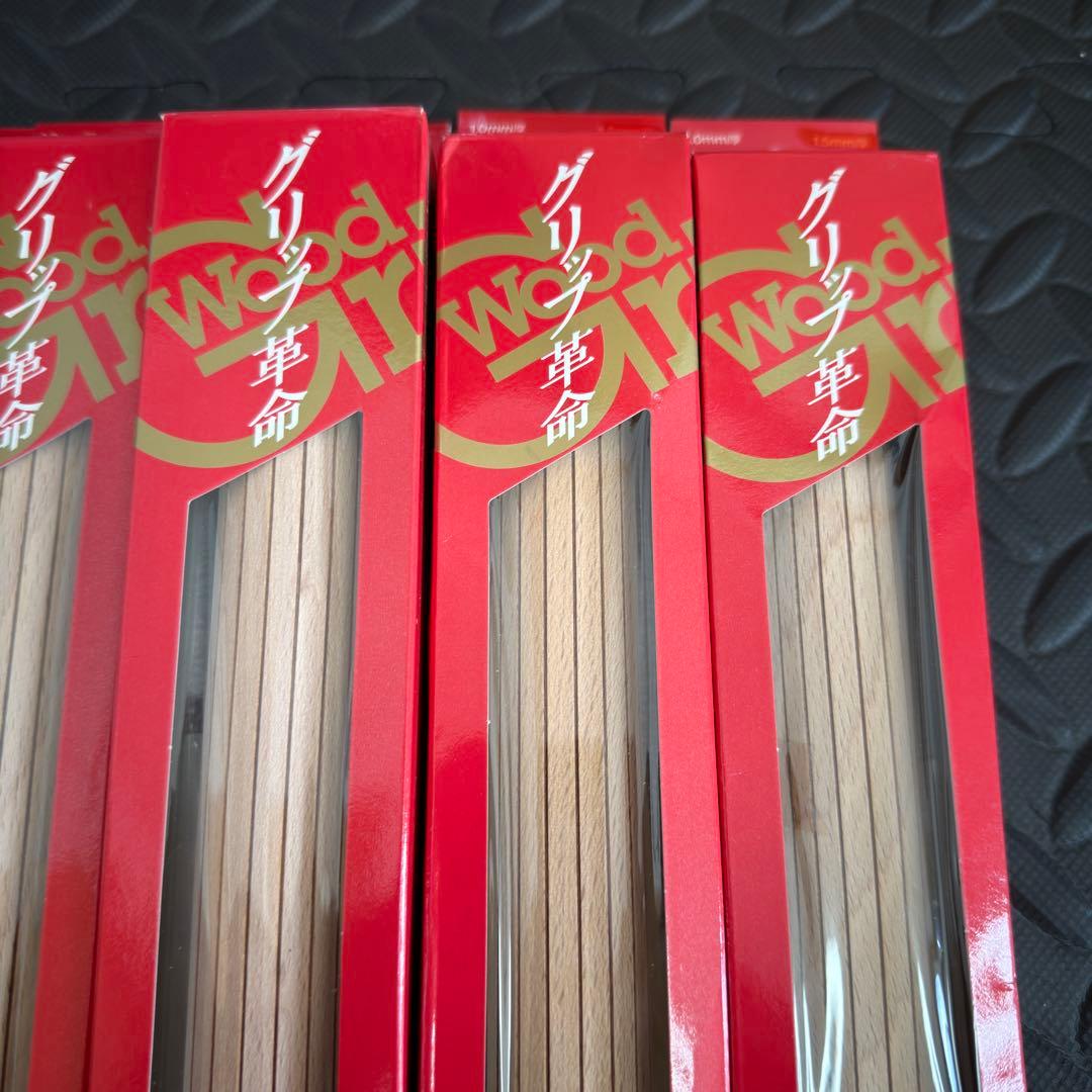 ウチダ バット用 天然木 木製 グリップ 野球 バット 未使用 6点セット